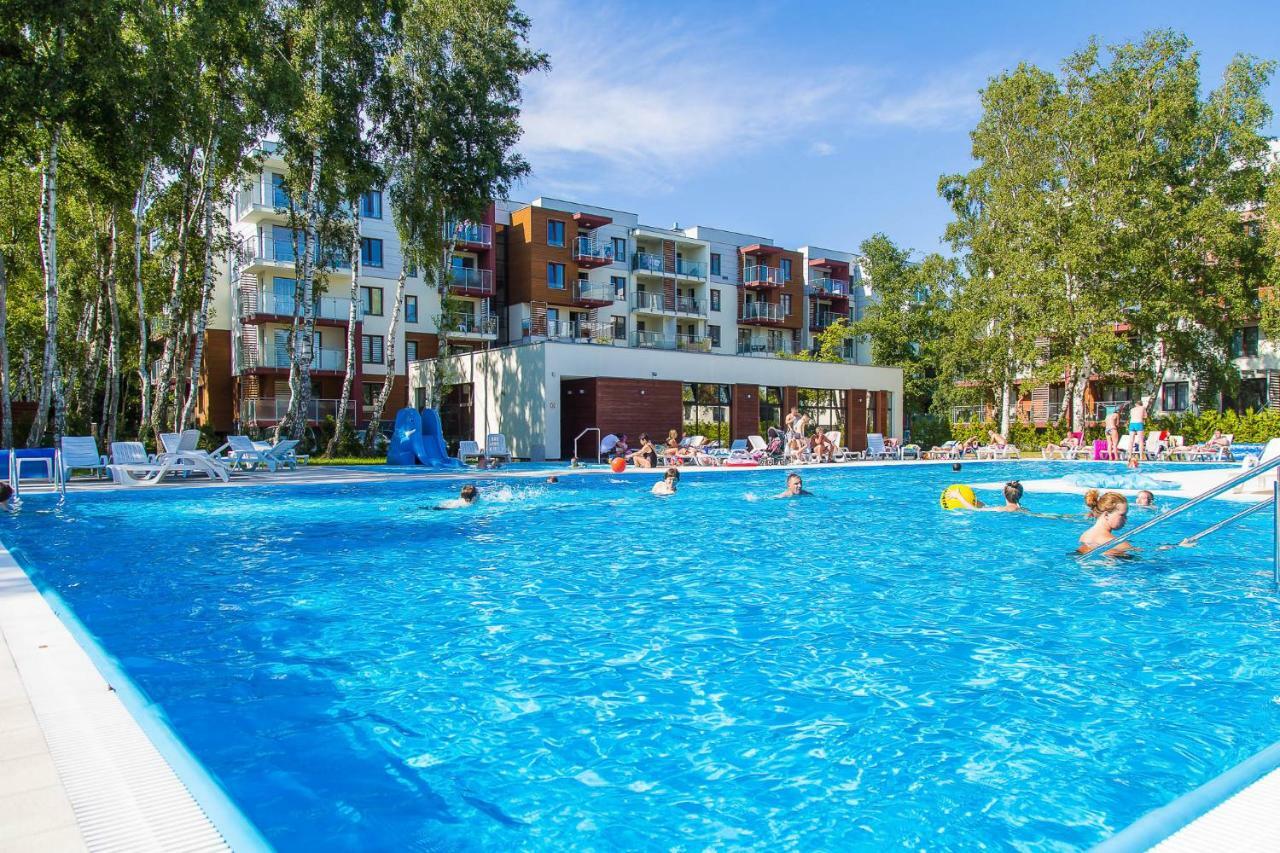 Apartament Pomaranczowy Z Basenem,Sauna-Blisko Morza. Kołobrzeg Exterior foto